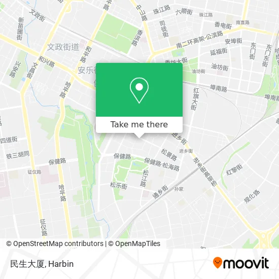 民生大厦 map
