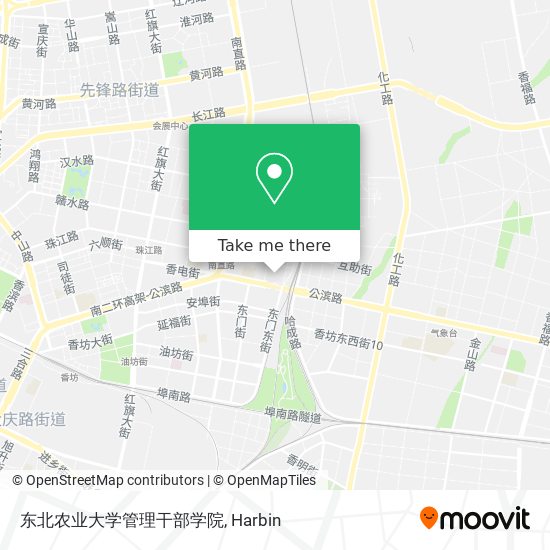 东北农业大学管理干部学院 map