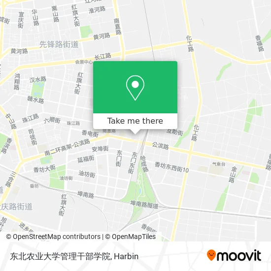东北农业大学管理干部学院 map