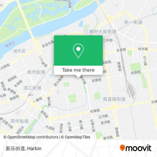 新乐街道 map