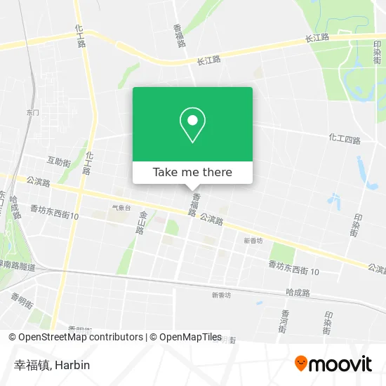 幸福镇 map