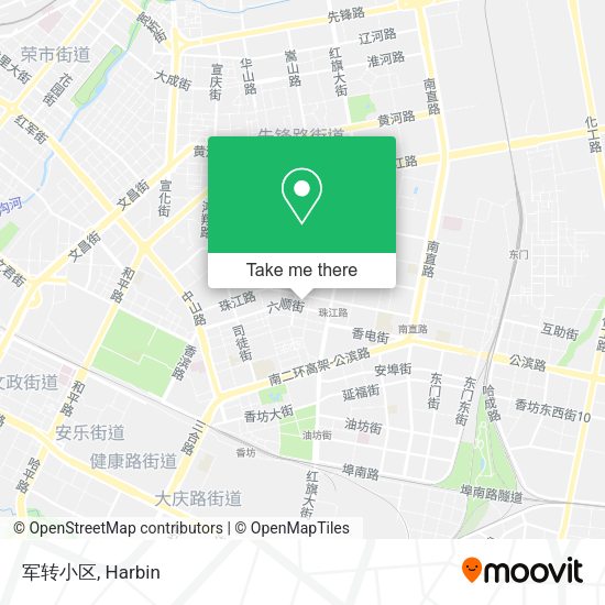 军转小区 map