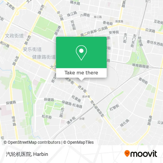 汽轮机医院 map