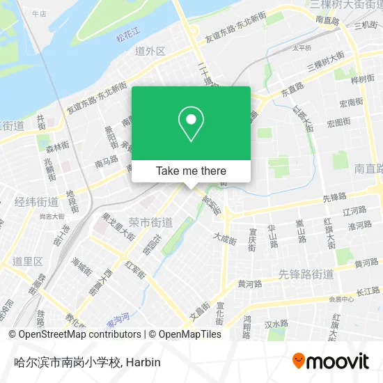 哈尔滨市南岗小学校 map
