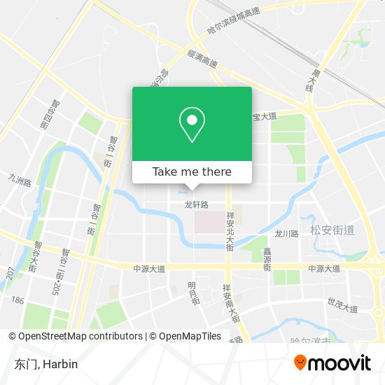 东门 map