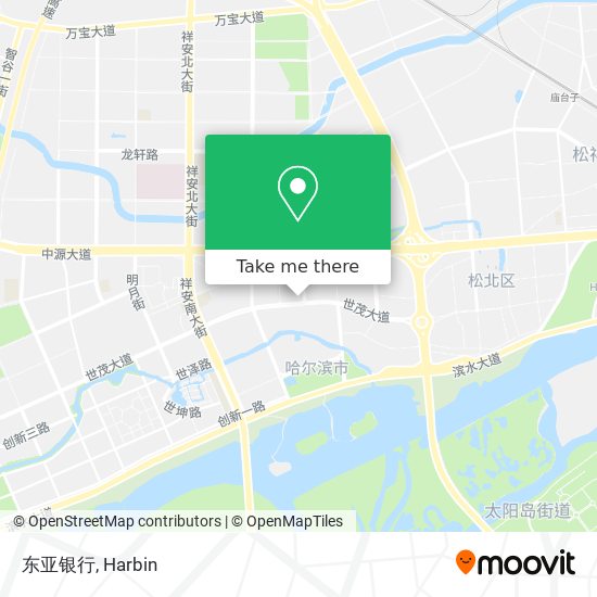 东亚银行 map