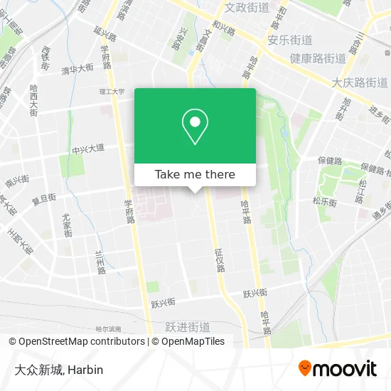 大众新城 map