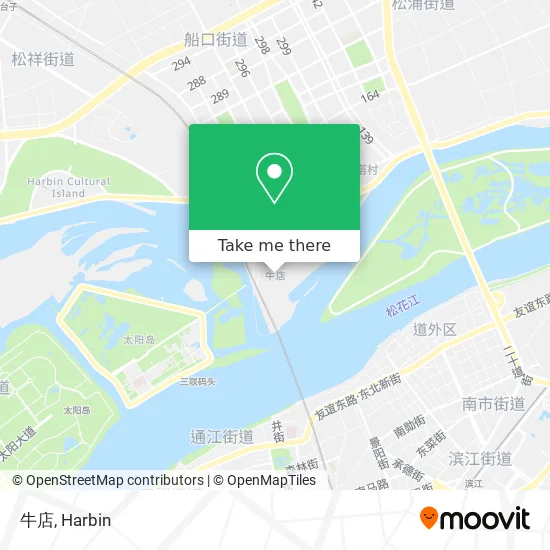 牛店 map