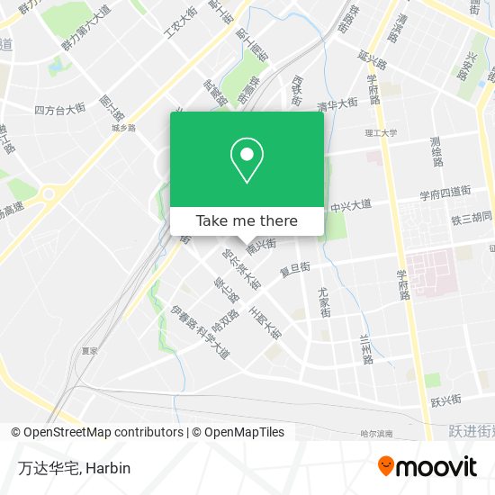 万达华宅 map