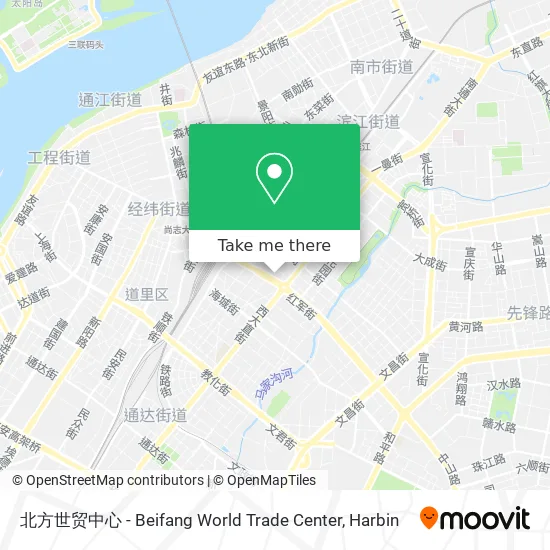 北方世贸中心 - Beifang World Trade Center map
