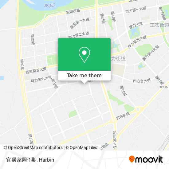 宜居家园·1期 map