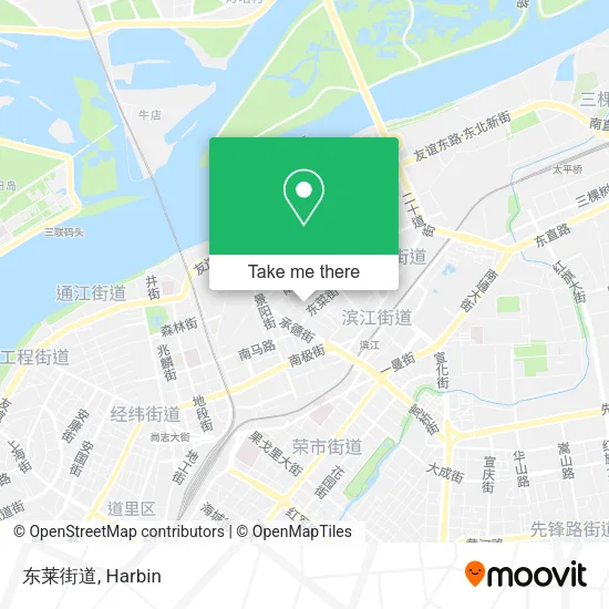 东莱街道 map