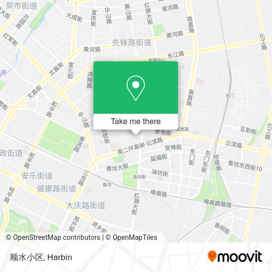 顺水小区 map