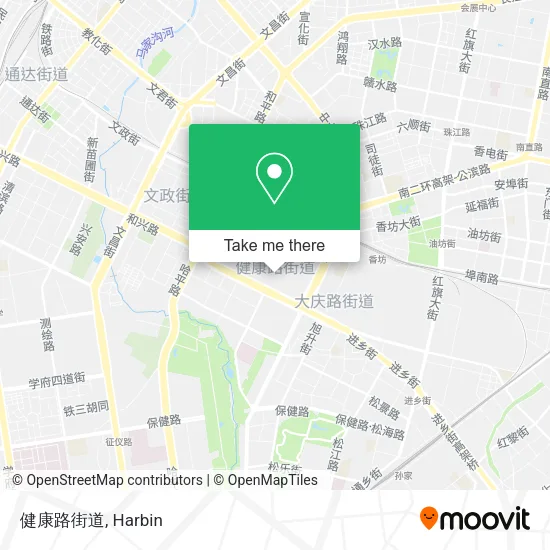 健康路街道 map