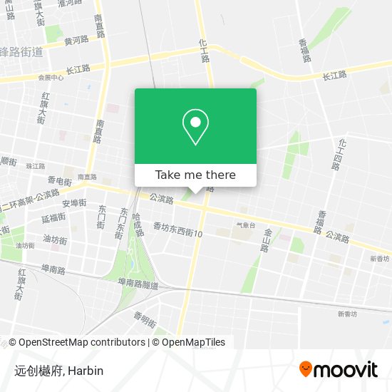 远创樾府 map