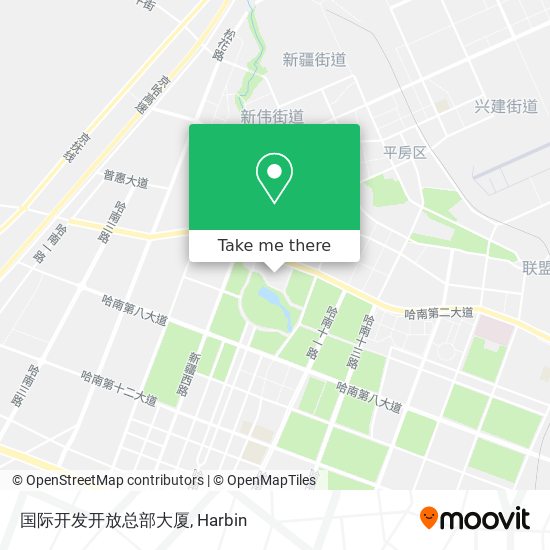 国际开发开放总部大厦 map