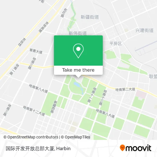 国际开发开放总部大厦 map