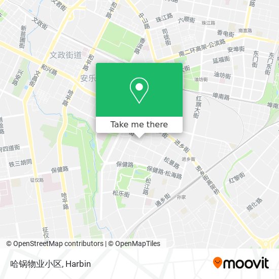 哈锅物业小区 map