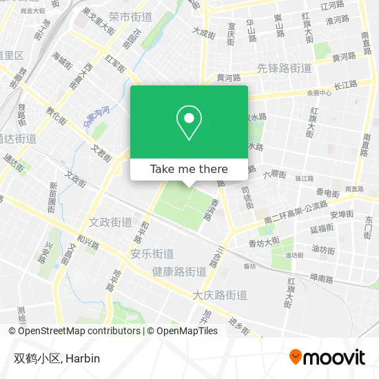 双鹤小区 map