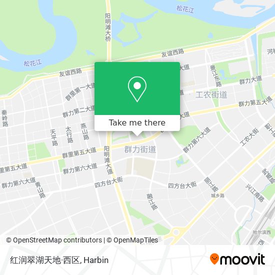 红润翠湖天地·西区 map