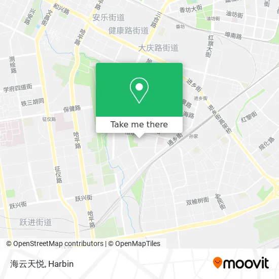 海云天悦 map