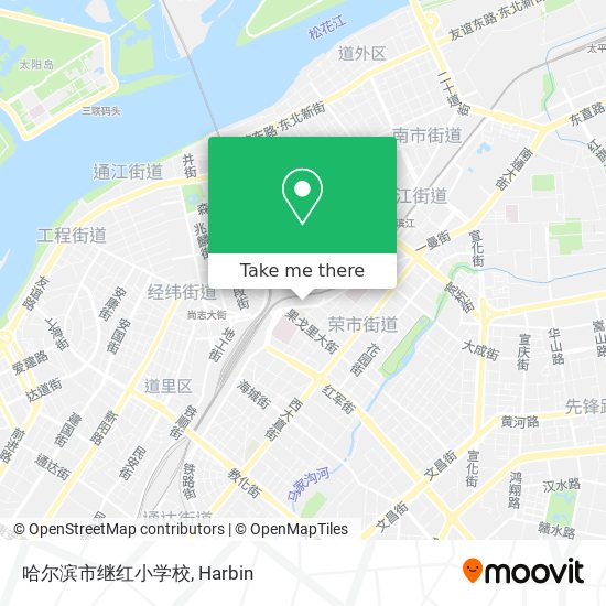 哈尔滨市继红小学校 map