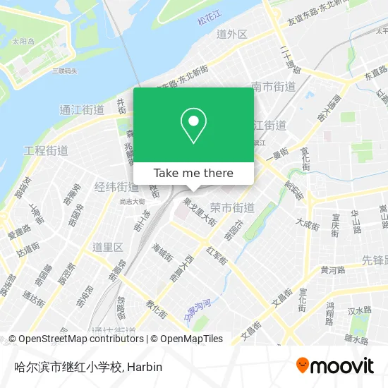 哈尔滨市继红小学校 map