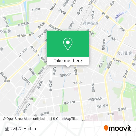 盛世桃园 map