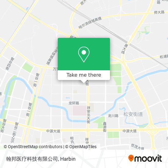 翰邦医疗科技有限公司 map