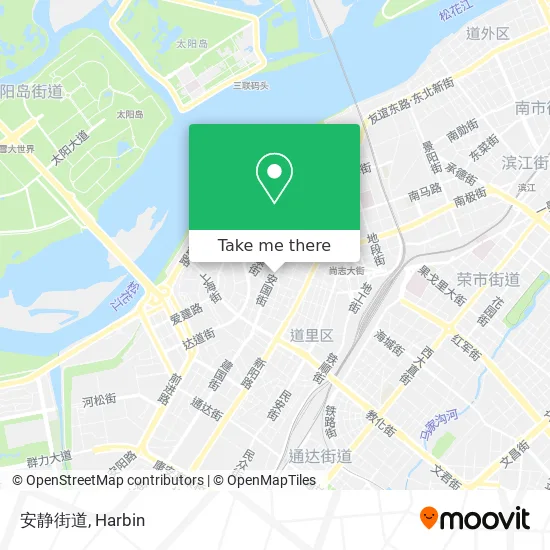 安静街道 map