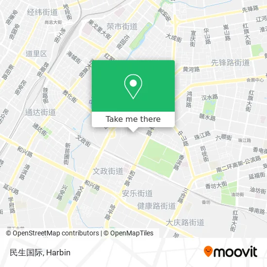 民生国际 map
