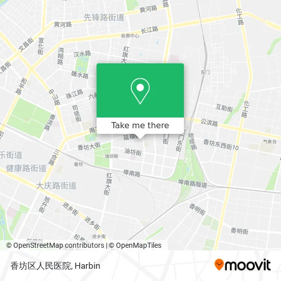 香坊区人民医院 map