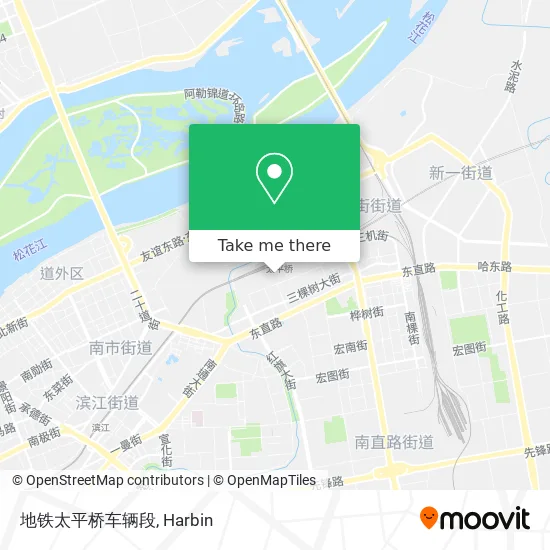 地铁太平桥车辆段 map