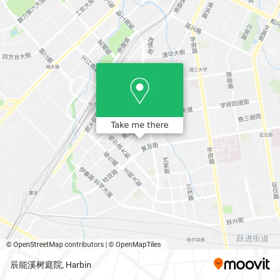 辰能溪树庭院 map