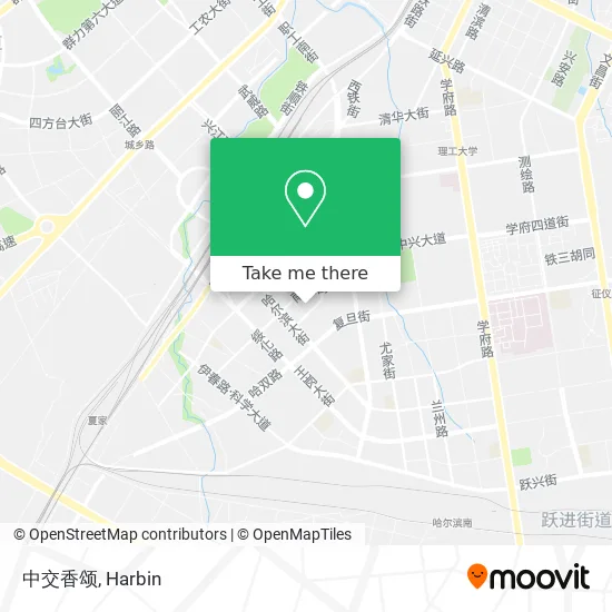 中交香颂 map