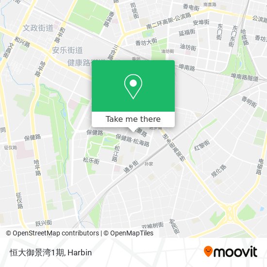 恒大御景湾1期 map