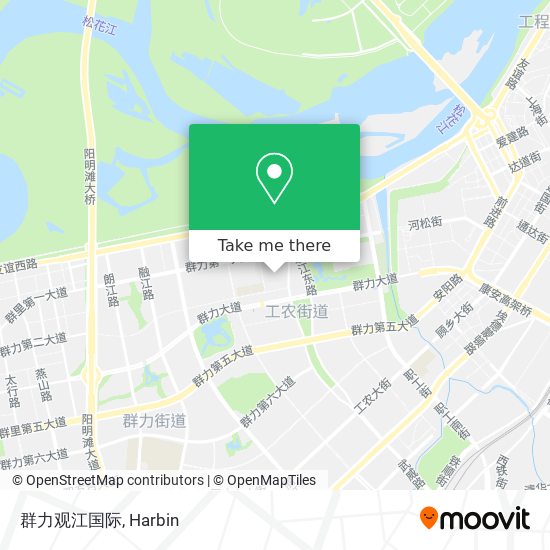 群力观江国际 map