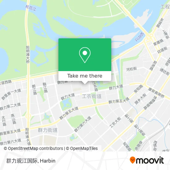 群力观江国际 map