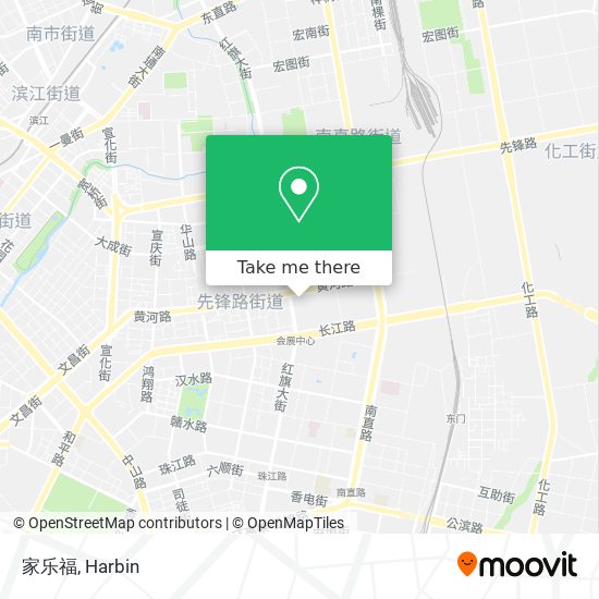 家乐福 map
