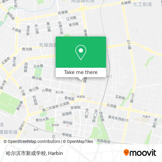 哈尔滨市新成学校 map
