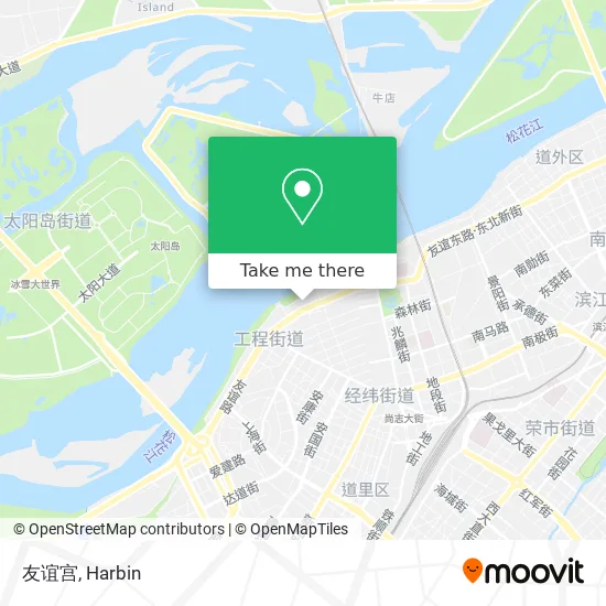 友谊宫 map