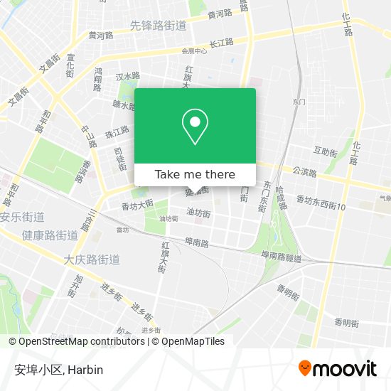 安埠小区 map