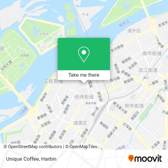 Unique Coffee map