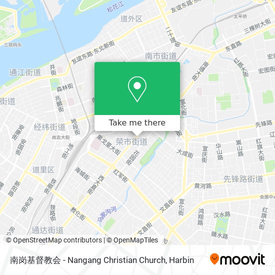 南岗基督教会 - Nangang Christian Church map