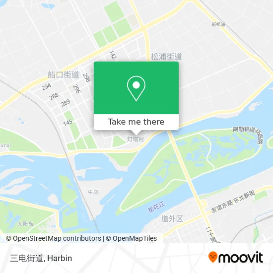 三电街道 map