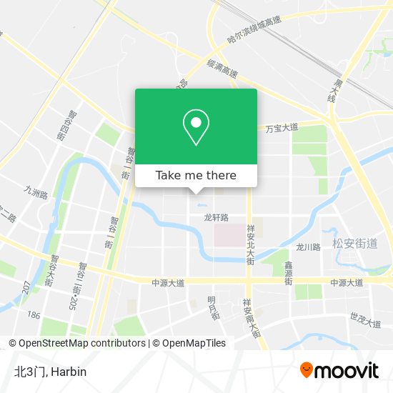 北3门 map