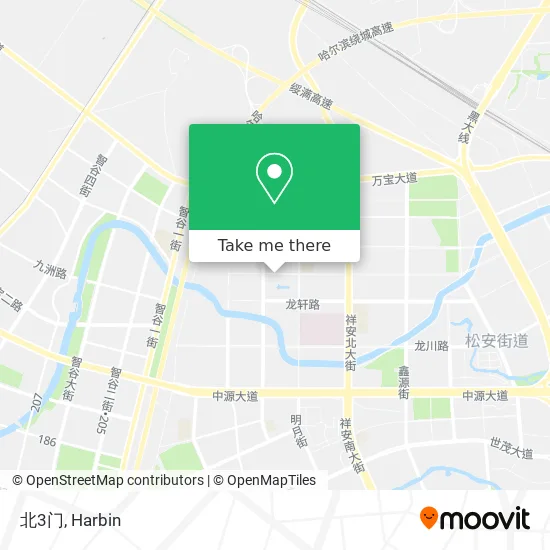 北3门 map