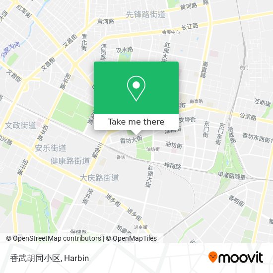 香武胡同小区 map