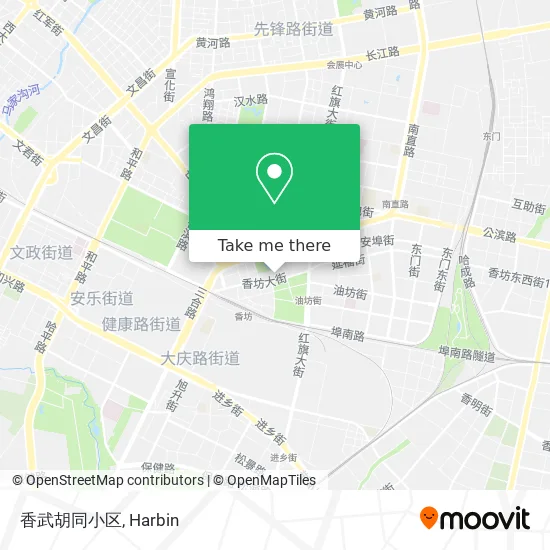 香武胡同小区 map