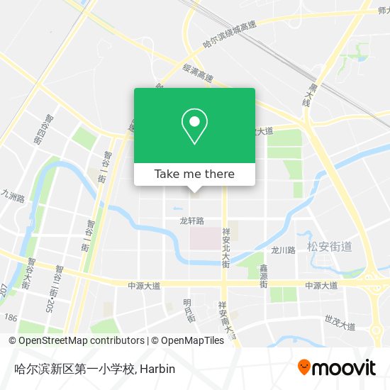 哈尔滨新区第一小学校 map